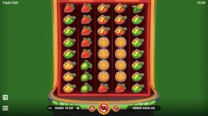 Triple Chili slot интерфейс