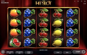 2020 Hit Slot интерфейс